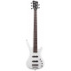 WARWICK RockBass Corvette Basic, 5-String (Solid White High Polish)