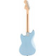 SQUIER by FENDER BULLET MUSTANG FSR HH DAPHNE BLUE w/COMPETITION STRIPES