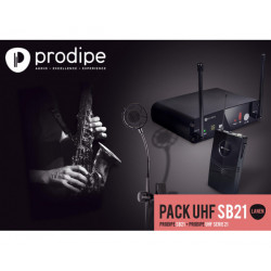Інструментальна радіосистема PRODIPE PACK UHF SB21 SAX & BRASS LANEN