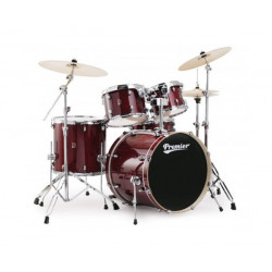 Ударна установка Premier 64899-77 XPK Modern Legend 22 + Набір стійок Premier Hardware Pack (3000 Series) Trans Ruby
