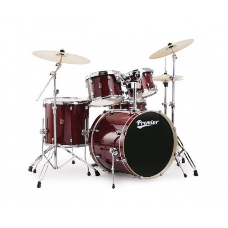 Ударна установка Premier 64899-77 XPK Modern Legend 22 + Набір стійок Premier Hardware Pack (3000 Series) Trans Ruby