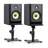 GATOR FRAMEWORKS GFWSPKSTMNDSK Desktop Studio Monitor Stand