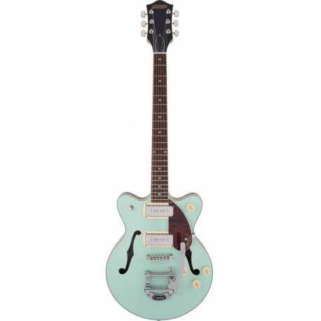 GRETSCH G2655T-P90 STREAMLINER CENTER BLOCK JR. DOUBLE-CUT P90 WITH BIGSBY MINT METALLIC