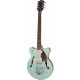 GRETSCH G2655T-P90 STREAMLINER CENTER BLOCK JR. DOUBLE-CUT P90 WITH BIGSBY MINT METALLIC