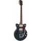 GRETSCH G2655T-P90 STREAMLINER CENTER BLOCK JR P90 WITH BIGSBY TWO-TONE MIDNIGHT SAPPHIRE