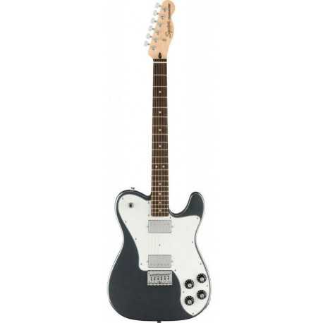 SQUIER by FENDER AFFINITY SERIES TELECASTER DELUXE HH LR CHARCOAL FROST METALLIC