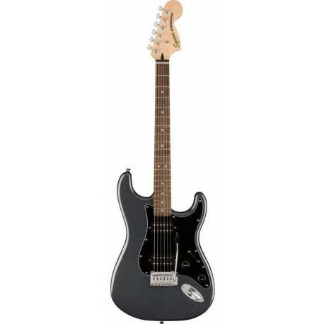 SQUIER by FENDER AFFINITY SERIES STRATOCASTER HH LR CHARCOAL FROST METALLIC