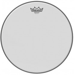 REMO 18" AMBASSADOR SMOOTH WHITE