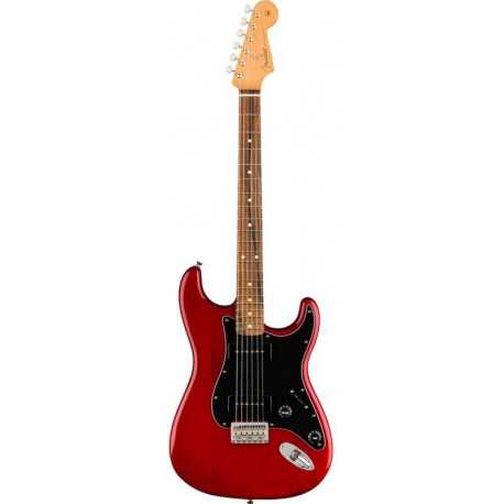 FENDER NOVENTA STRATOCASTER PF CRIMSON RED TRANSPARENT