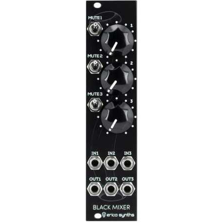 Erica Synths Black Mute Mixer