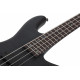 SCHECTER STILETTO STUDIO 4 SEE-THRU BLACK SATIN STBLS