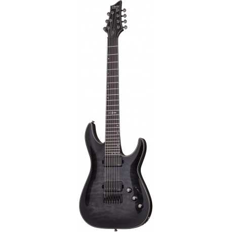 SCHECTER HELLRAISER HYBRID C-7 TRANS BLACK BURST TBB