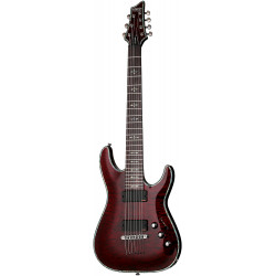 SCHECTER HELLRAISER C-7 BLACK CHERRY BCH