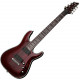 SCHECTER HELLRAISER C-7 BLACK CHERRY BCH