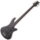 SCHECTER STILETTO STUDIO-5 SEE-THRU BLACK SATIN STBLS