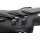 SCHECTER STILETTO STUDIO-5 SEE-THRU BLACK SATIN STBLS