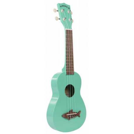 KALA MAKALA SHARK SOPRANO SURF GREEN UKULELE