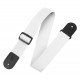 LEVY'S M8POLY-WHT CLASSICS SERIES POLYPROPYLENE GUITAR STRAP (WHITE)