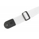 LEVY'S M8POLY-WHT CLASSICS SERIES POLYPROPYLENE GUITAR STRAP (WHITE)