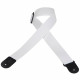 LEVY'S M8POLY-WHT CLASSICS SERIES POLYPROPYLENE GUITAR STRAP (WHITE)