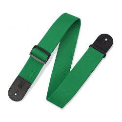 LEVY'S M8POLY-GRN CLASSICS SERIES POLYPROPYLENE GUITAR STRAP (GREEN)