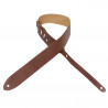 LEVY'S M12-BRN CLASSICS SERIES GUITAR STRAP (BROWN)