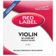 D'ADDARIO Super Sensitive 2105 Red Label Violin String Set - 3/4 Size