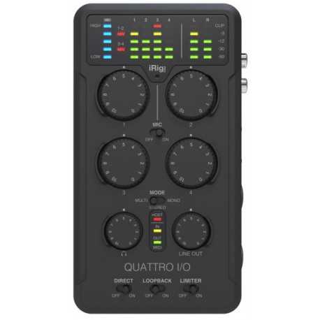 IK MULTIMEDIA IRIG PRO QUATTRO I/O