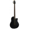 Ovation OV553282 Ел. акуст. бас гітара OVATION ELITE T Mid Cutaway Black Textured B778TX-5