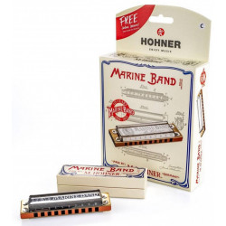 Hohner M202101X 125th Anniversary Marine Band C Box
