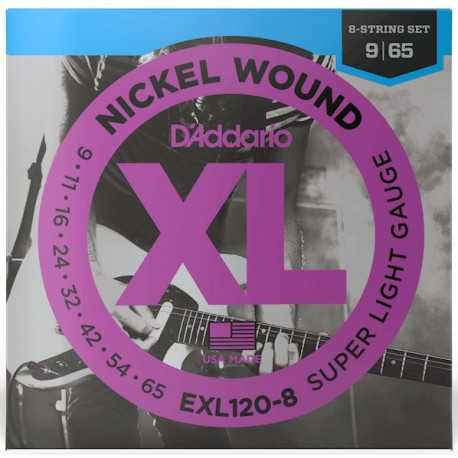 D"ADDARIO EXL120-8