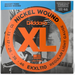 D'ADDARIO EKXL110 XL NICKEL WOUND REGULAR LIGHT REINFORCED (10-46)