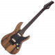 SCHECTER SUN VALLEY SS EXOTIC HT BLACK LIMBA NS