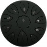 FZONE STD8I11N Black STEEL TONGUE DRUM