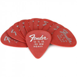 Fender 351 Dura-Tone .96 12-Pack (Fiesta Red)
