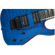 JACKSON JS32Q DINKY ARCH TOP DKA AR TRANSPARENT BLUE