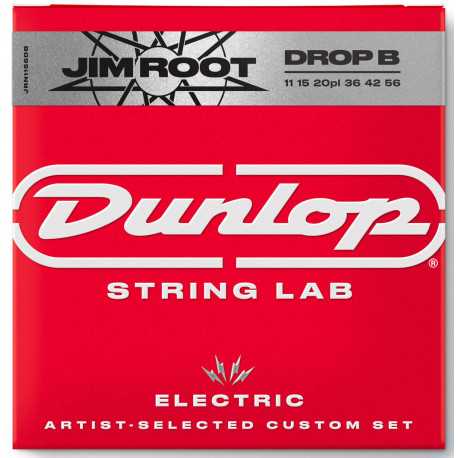 DUNLOP JRN1156DB JIM ROOT STRING LAB SERIES GUITAR STRINGS 11-56 | DROP B