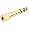 Переходник mini Jack 3.5 мм to Jack 6.3 мм Adapter