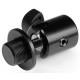 GATOR FRAMEWORKS GFW-MIC-BALLHEAD-MT 5/8"-27 Ball-and-Socket Head Mic Stand Adapter