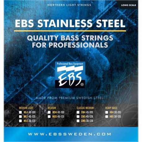 EBS SS-MD 6-strings (25-125) Stainless Steel