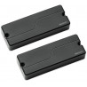 Fishman Fluence 5-String Bass Soapbar Pickups Set Black (Fishman PRF-BS5-SB2)
