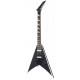 JACKSON JS32 AH KING V BLACK WITH WHITE BEVELS