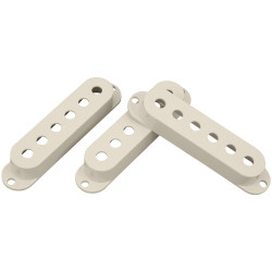 DIMARZIO DM2000AW VINTAGE STRAT PICKUP COVERS (Aged White)