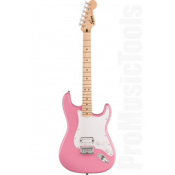 SQUIER by FENDER SONIC STRATOCASTER HT H MN FLASH PINK