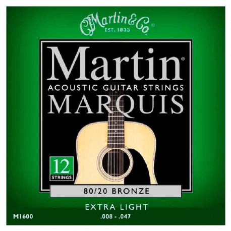 Martin M1600 (10-47 Marquis 12 Strings Phosphor Bronze)