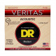 DR Strings VERITAS Coated Core Acoustic Guitar Strings - Medium (13-56)