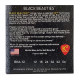 DR Strings BLACK BEAUTIES Acoustic - Light (12-54)