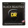 DR Strings BLACK BEAUTIES Electric - Medium (10-46)