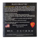 DR Strings BLACK BEAUTIES Electric - Medium (10-46)