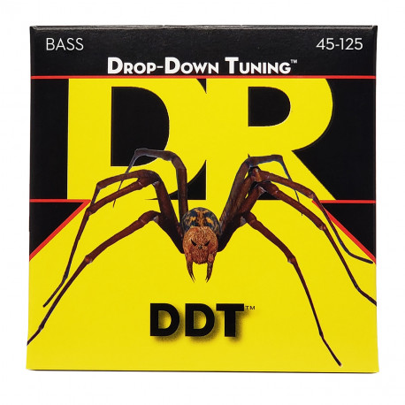 DR Strings DDT Drop Down Tuning Bass 5-String - Medium (45-125)